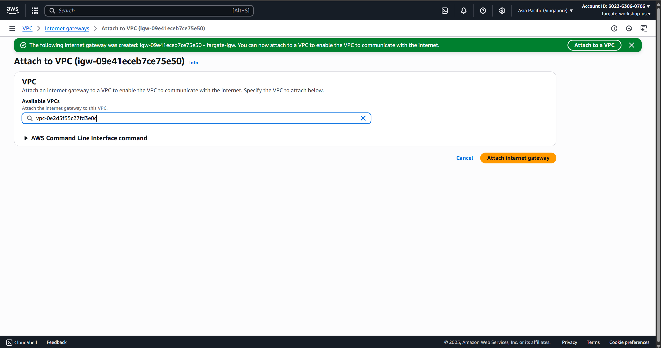 Create IGW